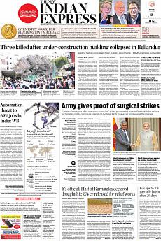 The New Indian Express Bangalore - October 6th 2016