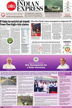 The New Indian Express Bangalore - May 29th 2020