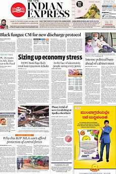 The New Indian Express Bangalore - May 26th 2021