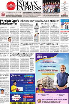 The New Indian Express Bangalore - April 27th 2022